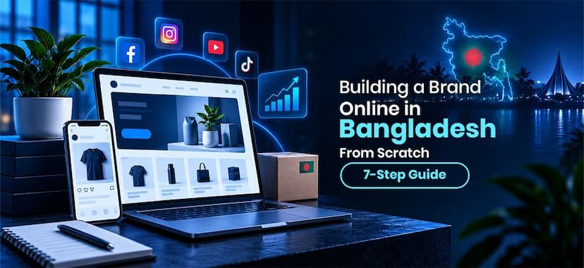 Building a Brand Online in Bangladesh From Scratch: A 7-Step Guide