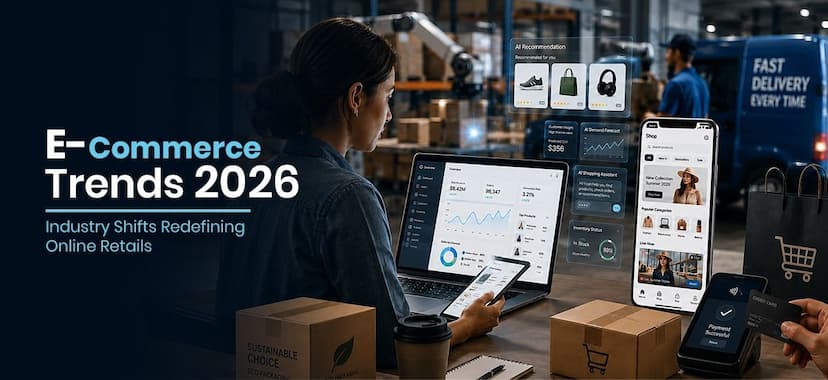 E-commerce Trends 2026: Industry Shifts Redefining Online Retail
